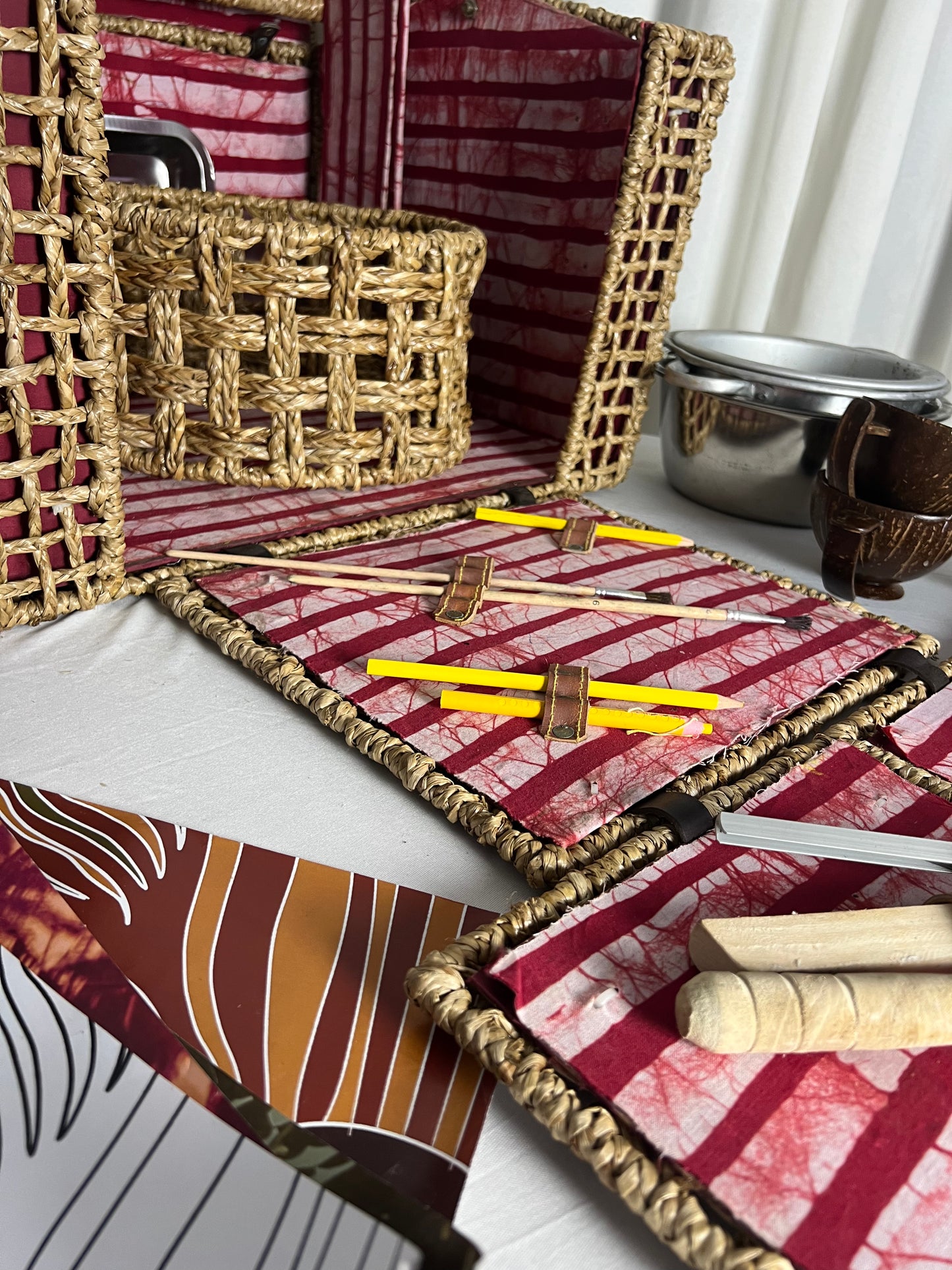 Group 'Artful Batik Retreats; Self Guided Experiential Batik Kit
