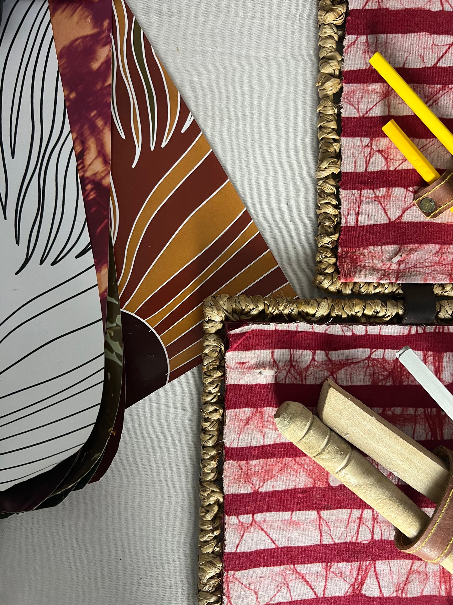 Group 'Artful Batik Retreats; Self Guided Experiential Batik Kit