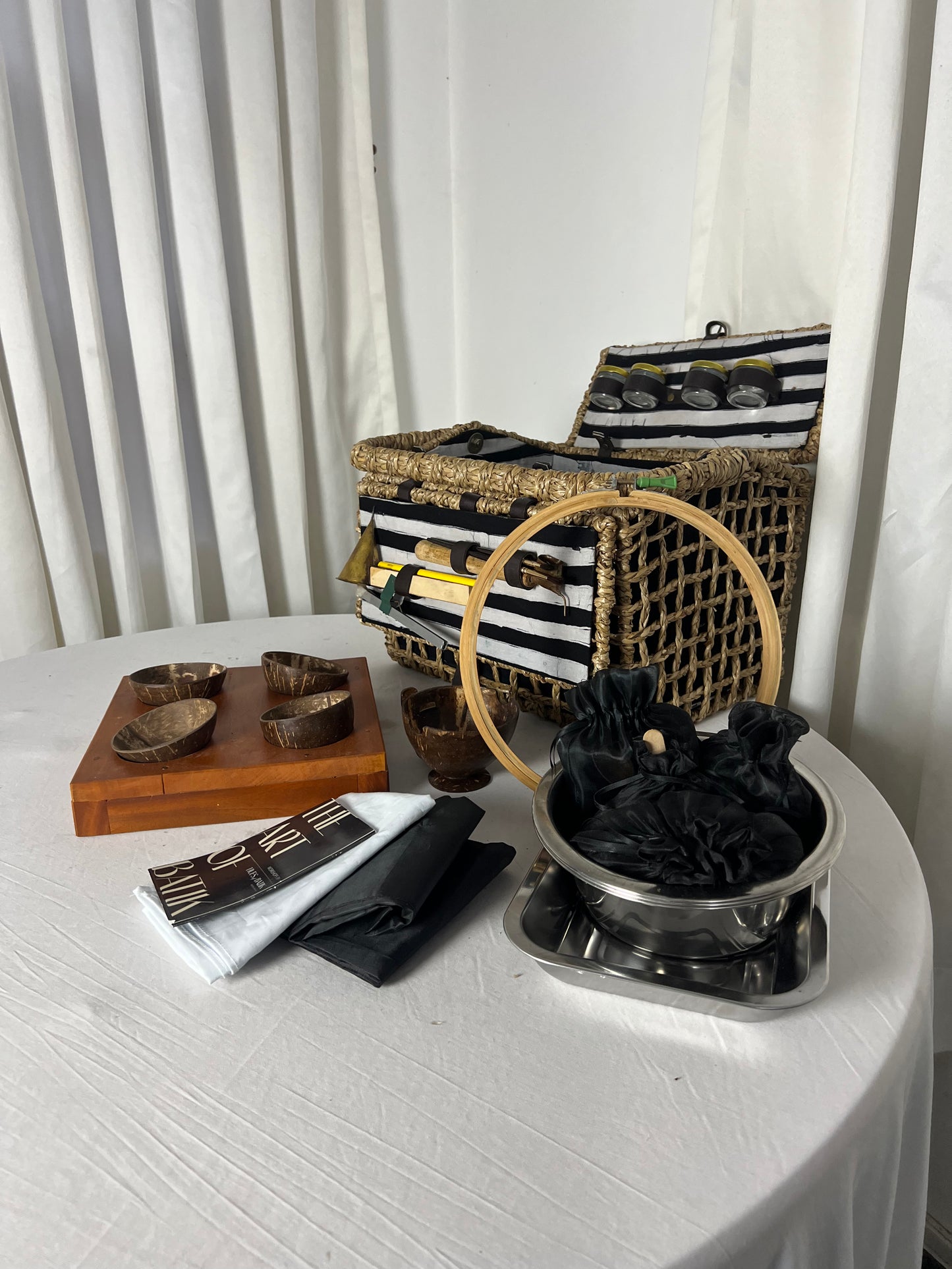 Solo 'Artful Batik Retreats; Self Guided Experiential Batik Kit