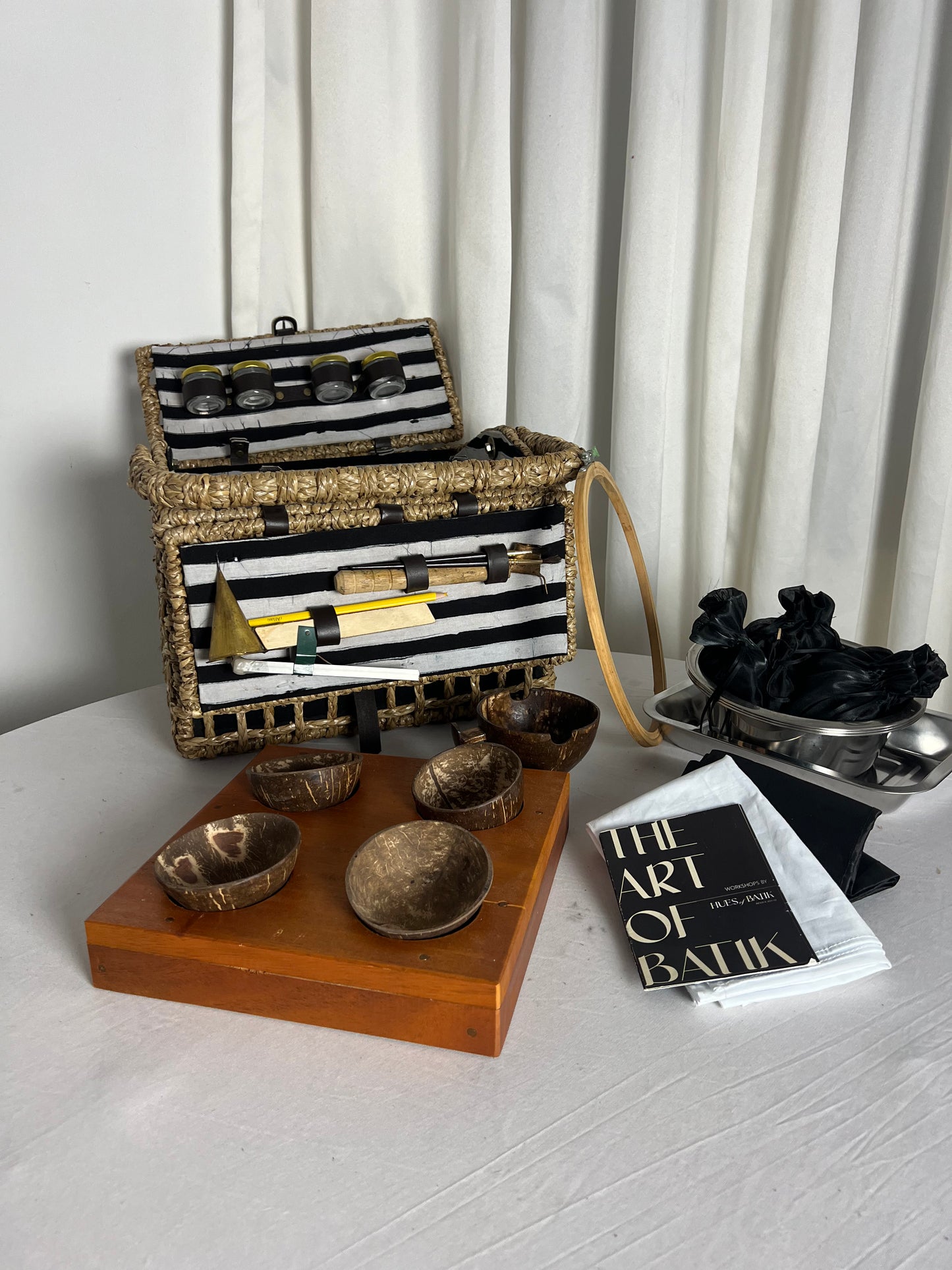 Solo 'Artful Batik Retreats; Self Guided Experiential Batik Kit